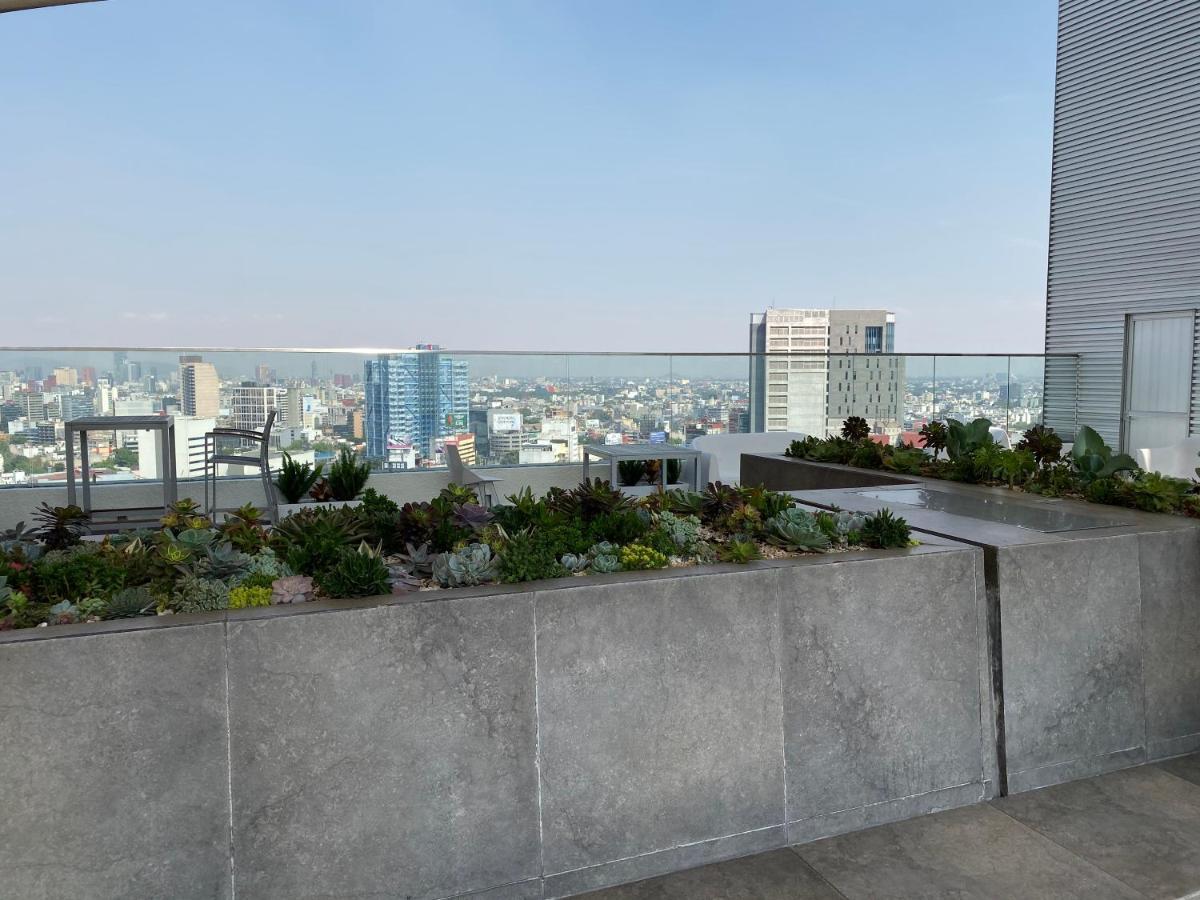 Apartamento De 2 Habitaciones Junto Al Wtc Mexico-stad Buitenkant foto