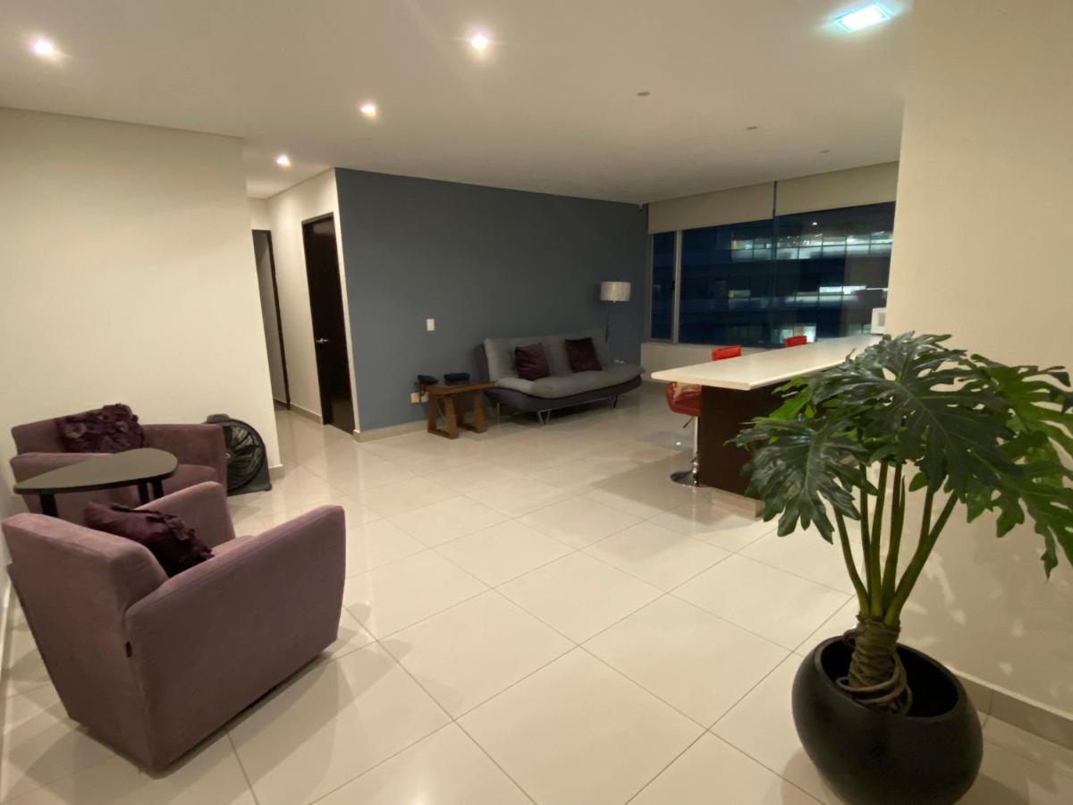 Apartamento De 2 Habitaciones Junto Al Wtc Mexico-stad Buitenkant foto